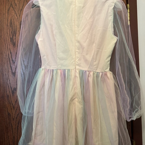 Rainbow tulle dress size XL - Picture 4 of 4